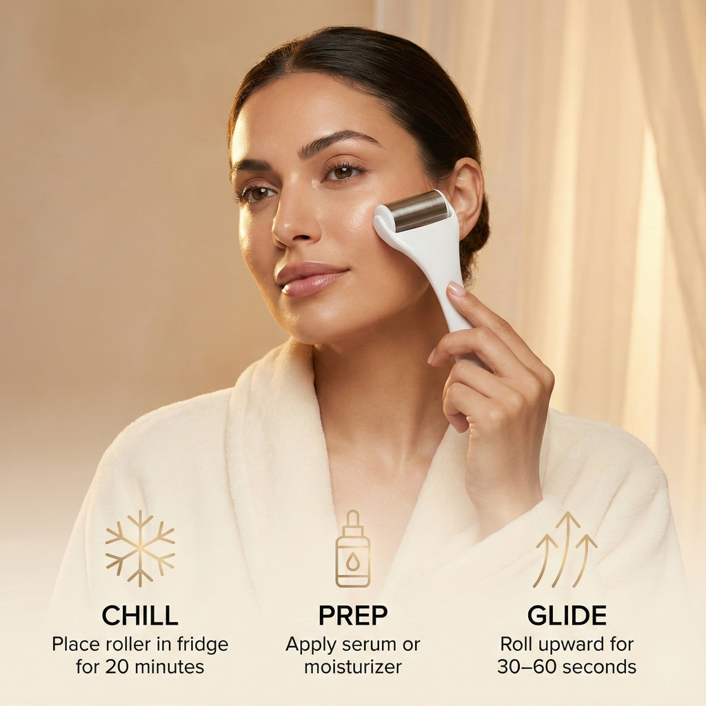 Stainless Steel Ice Roller